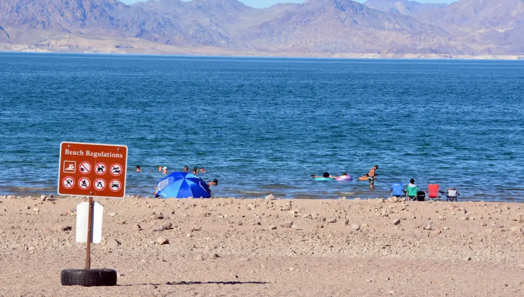 Boulder Beach, lake Mead