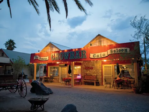 Crowbar Cafe & Saloon, Old State Highway 127, Shoshone, CA